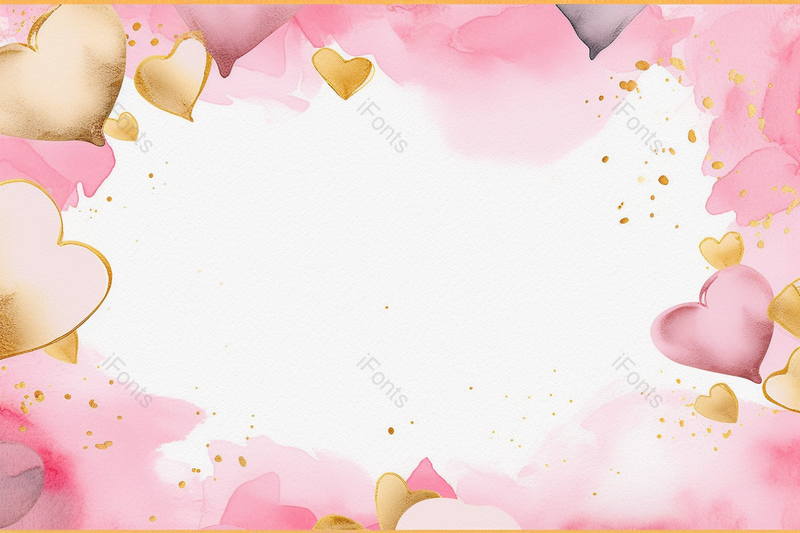 爱心漂浮小清新卡通情人节背景,插画/手绘图,插画/手绘图库,插画/手绘图下载,插画/手绘